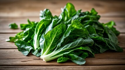 Fresh greens ready for a healthy meal