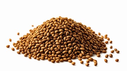 Obraz premium A pile of coffee beans ready for brewing