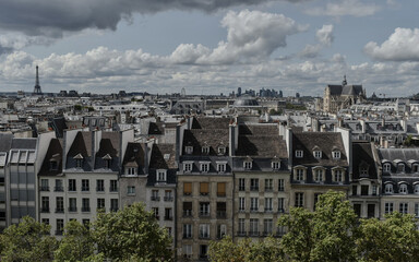 Vue magique sur Paris