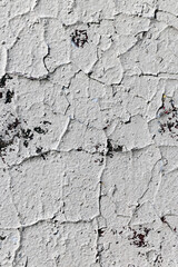 vertical background in the form of a wall with cracked paint.