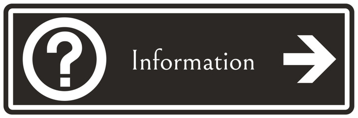 Information sign