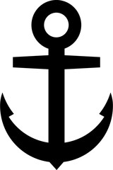 Anchors icon.  Anchor in sea icon.
