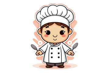 chef with a pan