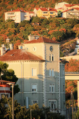 Fototapeta premium historical building in Crikvenica, Croatia