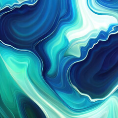  Abstract luxury fluid art painting in alcohol ink technique,mixture of teal blue pink black white...