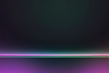 fundo futurista abstrato com néon brilhante azul rosa movendo linhas onduladas curvas fluindo em alta velocidade e luzes bokeh. Conceito de transferência de dados Fantástico - obrazy, fototapety, plakaty