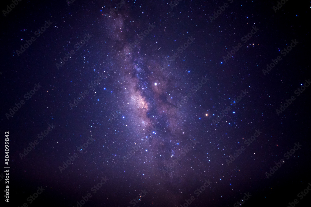 Wall mural stars in space dust in the universe and milky way galaxy