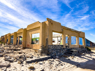 Coastal scenes in Port Nolloth, South Africa