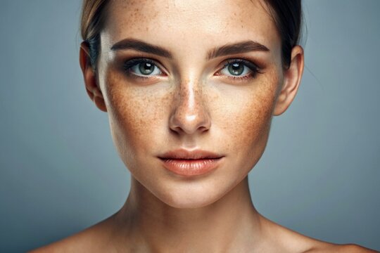 Brightening and Even Skin Tone: An image featuring a person with visibly brighter and more even skin tone, indicating the results of skincare treatments targeting hyperpigmentation or dullness.
