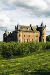 Old Middle Ages castle in the Netherlands