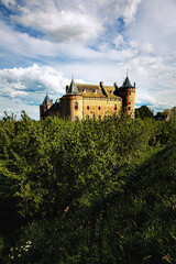 Fototapeta premium Old Middle Ages castle in the Netherlands