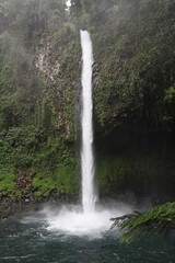 Waterfall La Fortuna in Costa Rica