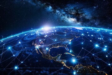 Blue Earth Network: Cyber Technology & Data Transfer in Digital US and Across North America