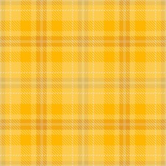 Tartan seamless pattern, brown and yellow, can be used in fashion design. Bedding, curtains, tablecloths