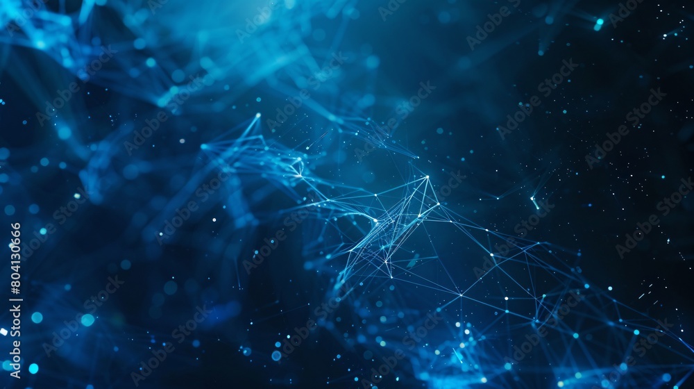 Fototapete background network technology abstract datum connection mesh tech blue design computer wallpaper cyberspace science structure futuristic cloud shape modern geometric space polygonal polygon
