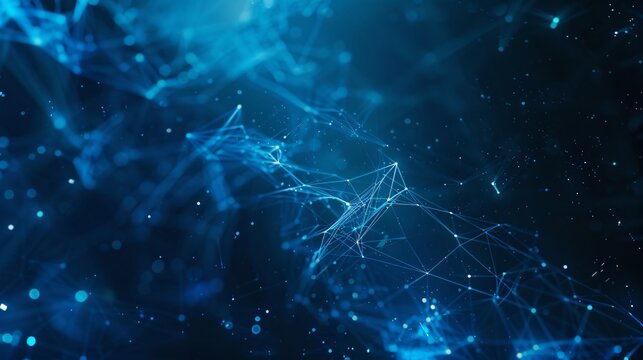 background network technology abstract datum connection mesh tech blue design computer wallpaper cyberspace science structure futuristic cloud shape modern geometric space polygonal polygon