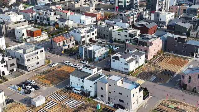 Scenery Luxury Residential Village Cheongna Dong Incheon South Korea. 01