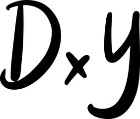 derivative calculus symbol math handwritten