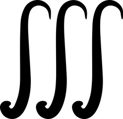 triple integral calculus symbol math handwritten