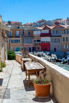 Le port de Malmousque &agrave; Marseille