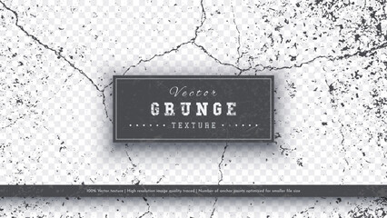 6 Grunge Crack Textures. Vector Background. Adding Vintage Style and Wear to Illustrations and Objects