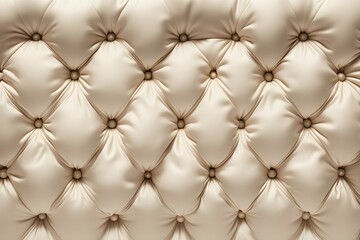Fototapeta premium A close up of a white leather surface with many small holes
