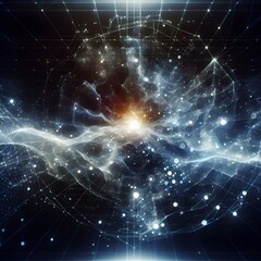 Digital Matrix: Exploring Abstract Technological Particles