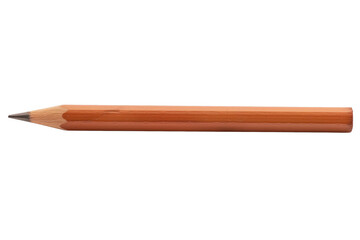 Wooden Pencil - Isolated on White Transparent Background, PNG
