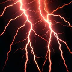 Electric Symphony: The Dynamic Dance of a Lightning Strike