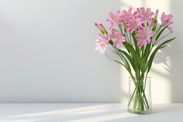 Beautiful bouquet of flowers. Holiday Background with flowers