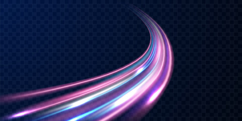 beautiful light speed line background on black background abstract design vector illustration