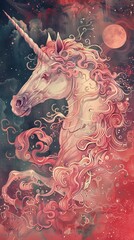 Fantasy art Pegasus