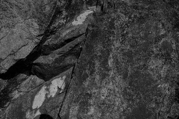 Abstract black and white stone background