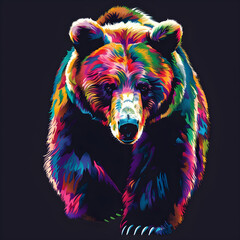neon bear	