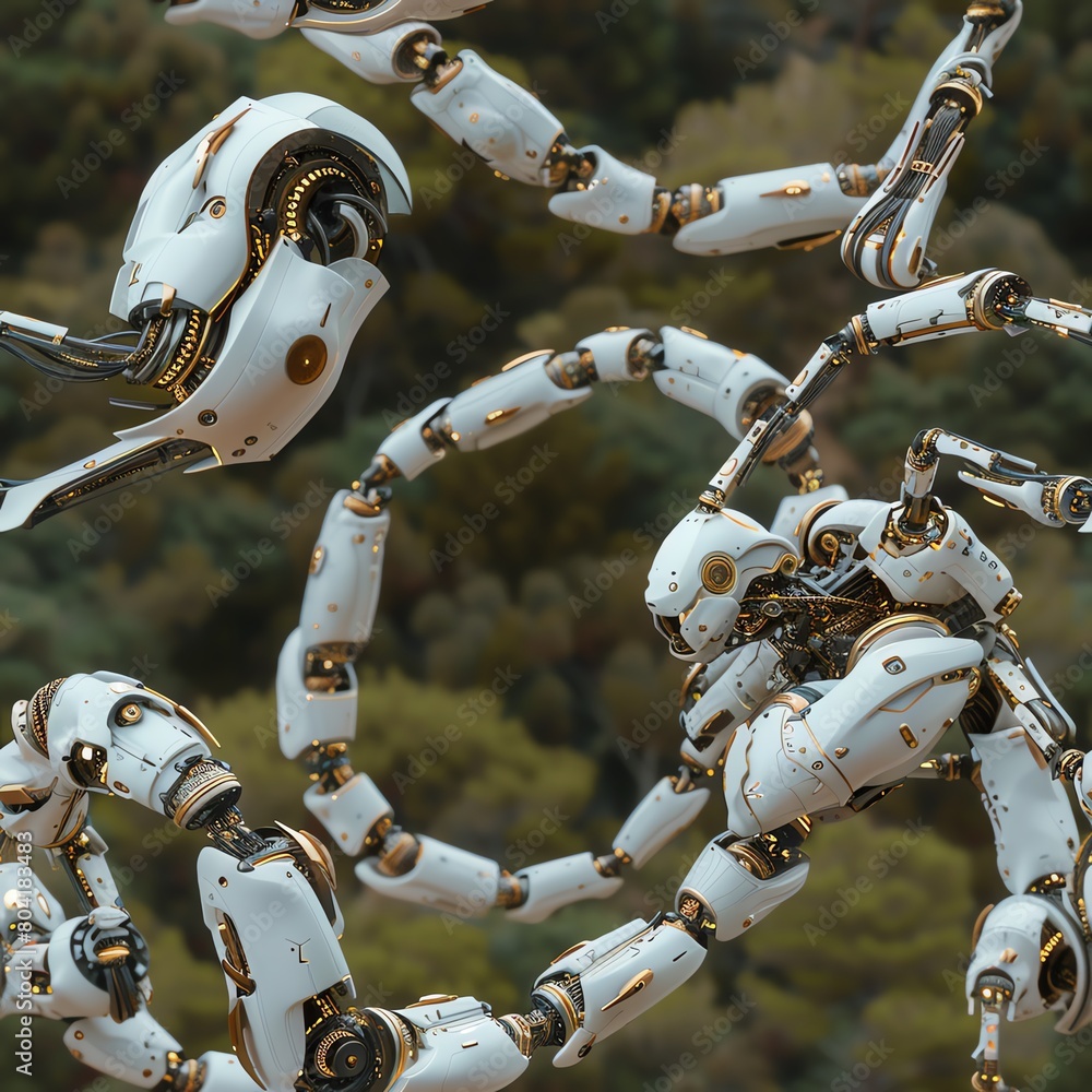 Poster delight in a mesmerizing blend of robotics and dance