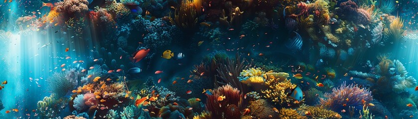 Fototapeta premium Visualize a surreal spin on Maritime Adventures