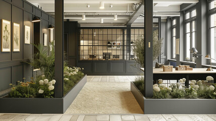 Fototapeta premium modern office interior