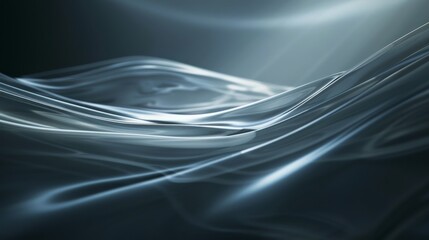 Abstract backround close-up view of smooth, flowing fabric. made by of silk, with light reflecting off its surface