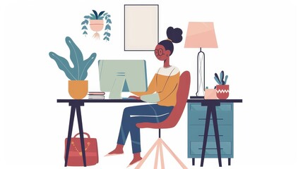 Collaborative Remote Work in a Shared Space, Enhancing Team Connectivity and Workflow