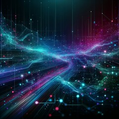 Digital connectivity abstract background