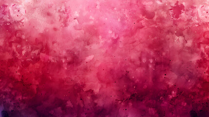 Obraz premium abstract watercolor red pink painting texture background,generative ai
