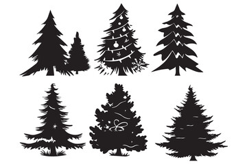 Christmas Tree Bundle vector design