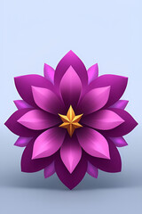 Fototapeta premium pink water lily