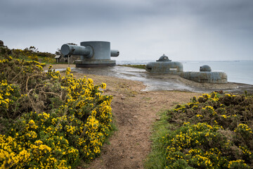 Naval rangefinder installation as part of the 