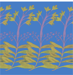 abstract pattern flowers