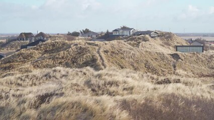 Summer Vacation Destination on the West Coast Of Denmark at Søndervig by the North Sea