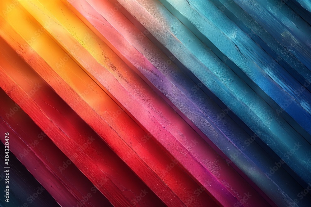 Poster this image displays a vibrant gradient of colors with a textured appearance, emphasized by diagonal 