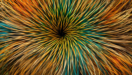 Obraz premium Exotic animal fur with emotions