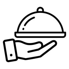 Catering  Icon Element For Design