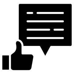 Feedback  Icon Element For Design